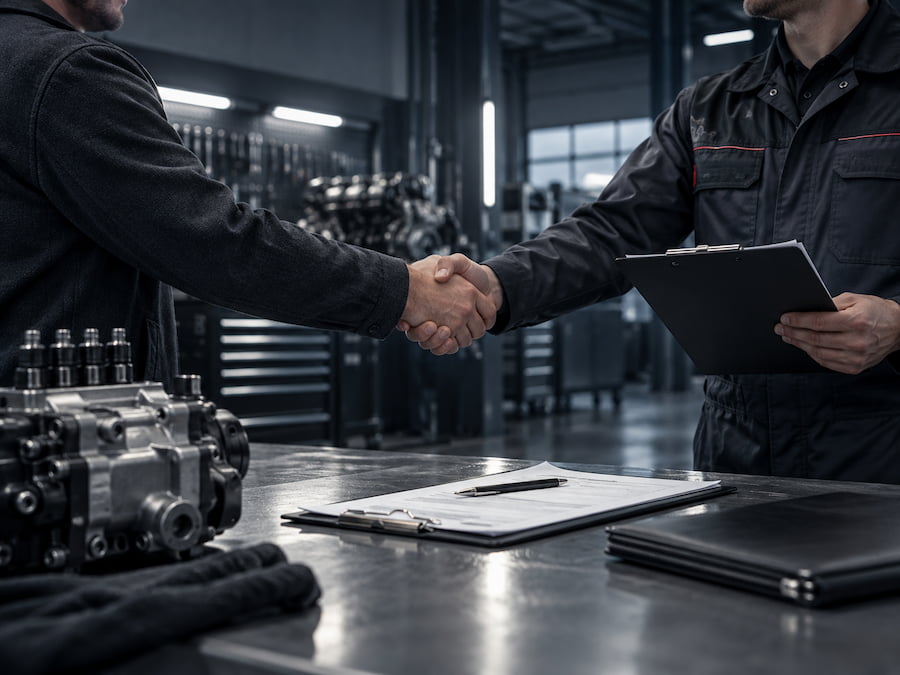 Документы и гарантии на ремонт топливной аппаратуры Diesel Bro
