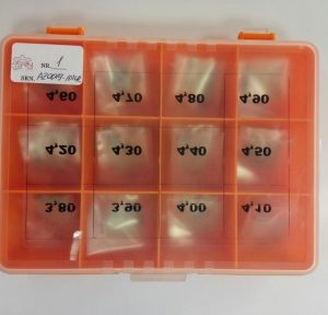 AZ0019-51CR Калиброванные цилиндры для регулировки форсунок DELPHI EURO 3/4, кол-во 120 шт. SIRINI (Италия)