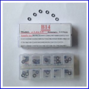 B14 Регулировочные шайбы для ремонта форсунок Common Rail Bosch Артикул: FARCO-B14 (размер Ø3.4мм/Ø5.5мм)
