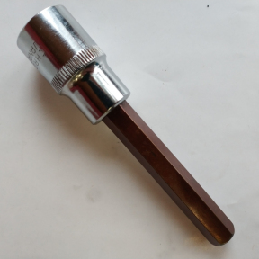 Ключ для монтажа/демонтажа гайки электронной части форсунок Bosch Common Rail (Hex 10 мм). FAR-1399
